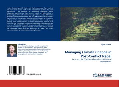 Managing Climate Change in Post-Conflict Nepal