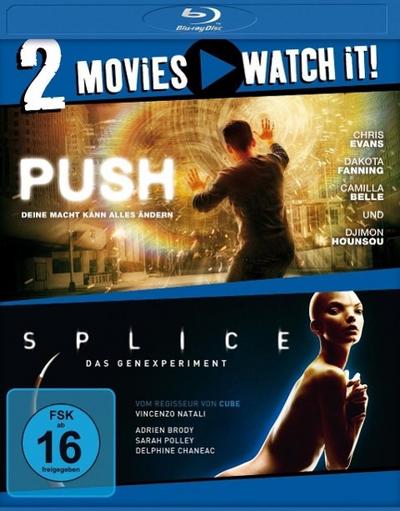 Push / Splice, 2 Blu-rays