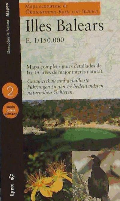 Mapa ecoturístico de Islas Baleares, E 1:150.000