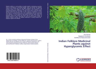 Indian Folklore Medicinal Plants against Hyperglycemic Effect