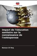 Impact de l’éducation sanitaire sur la connaissance de l’ostéoporose