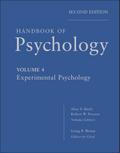 Handbook of Psychology, Volume 4, Experimental Psychology