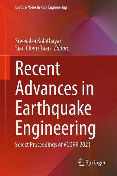 Recent Advances in Earthquake Engineering
