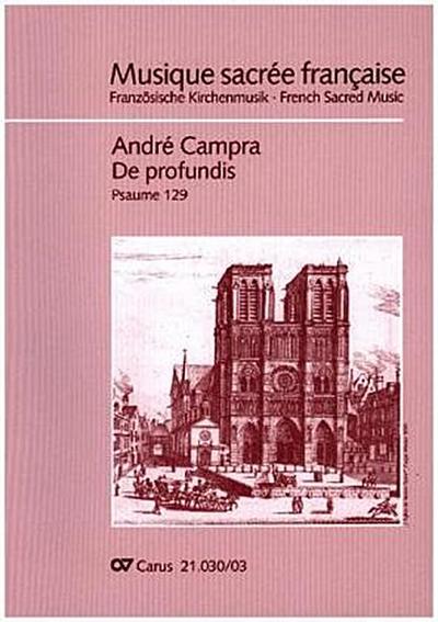 De profundis, Klavierauszug