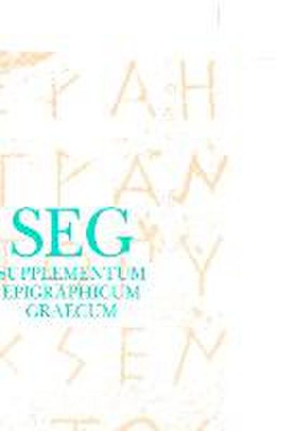 Supplementum Epigraphicum Graecum, Volume XXX (1980)