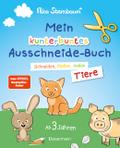 Mein kunterbuntes Ausschneidebuch - Tiere