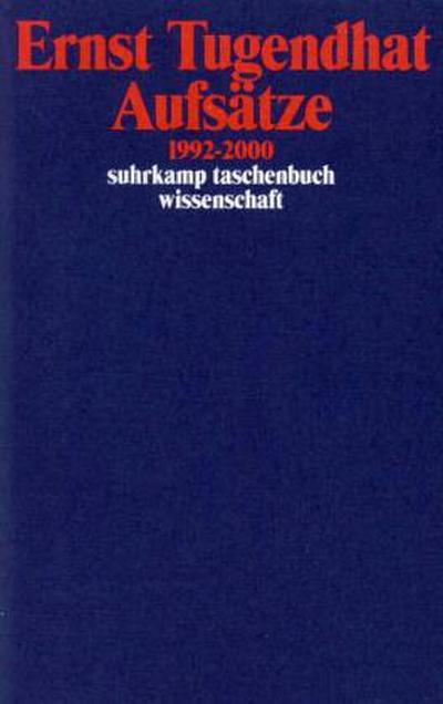 Aufsätze 1992-2000