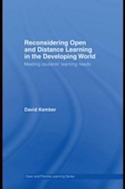 Reconsidering Open and Distance Learning in the Developing World