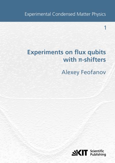 Experiments on flux qubits with  -shifters