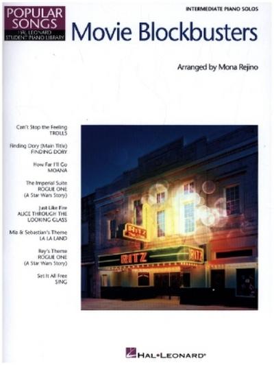 Movie Blockbusters: 8 Great Arrangements -For Intermediate Piano Solo- (Book)
