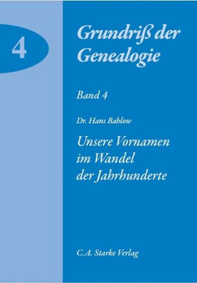 Unsere Vornamen im Wandel der Jahrhunderte