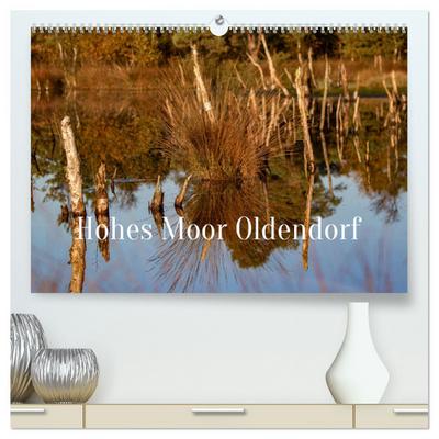Hohes Moor Oldendorf (hochwertiger Premium Wandkalender 2025 DIN A2 quer), Kunstdruck in Hochglanz