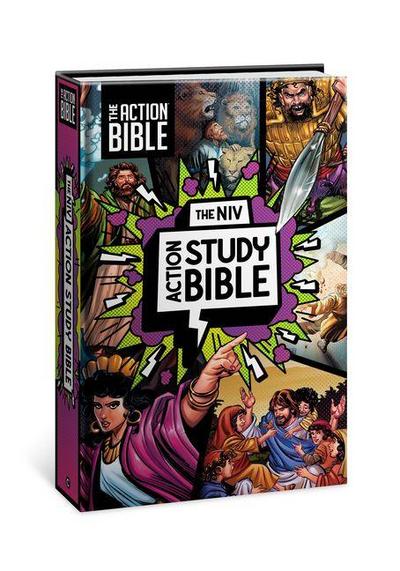 The NIV Action Study Bible, Hardcover, Full Color