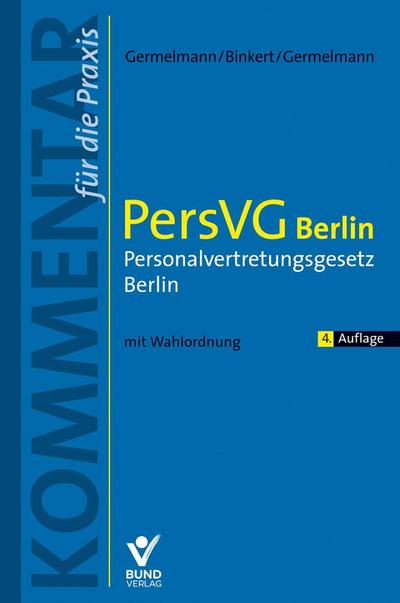 PersVG Berlin  Personalvertretungsgesetz Berlin