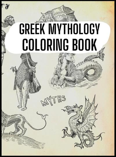 Greek Mythology Coloring Book