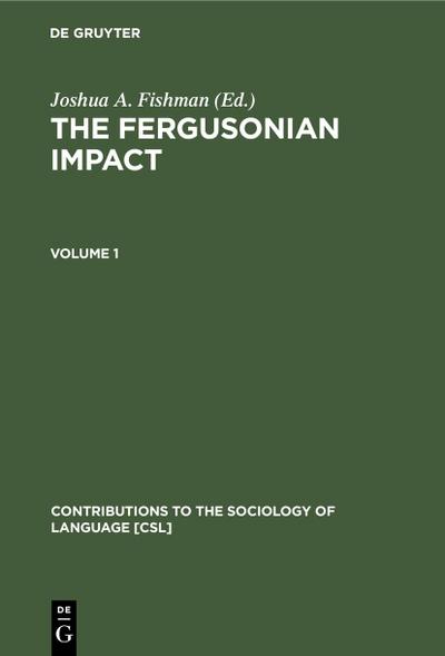 The Fergusonian Impact