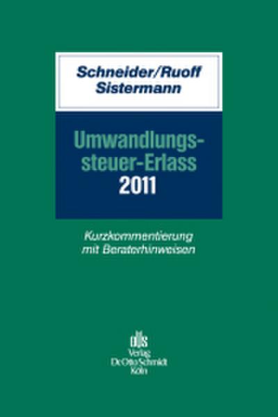 Umwandlungssteuer-Erlass 2011