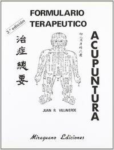 Formulario terapéutico de acupuntura