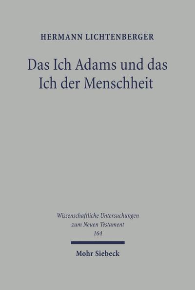 Das Ich Adams und das Ich der Menschheit