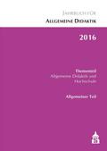 Jahrbuch für Allgemeine Didaktik 2016