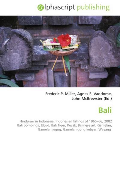 Bali - Frederic P. Miller