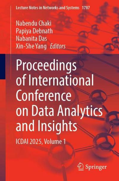 Proceedings of International Conference on Data Analytics and Insights