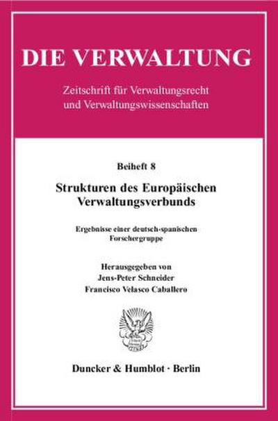 Strukturen des Europäischen Verwaltungsverbunds.