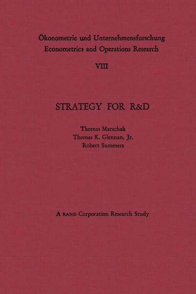Strategy for R&D: Studies in the Microeconomics of Development