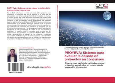 PROYEVA: Sistema para evaluar la calidad de proyectos en concursos