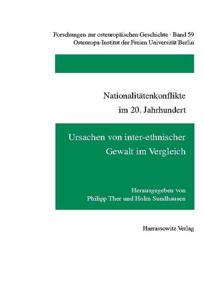 Nationalitätenkonflikte im 20. Jahrhundert