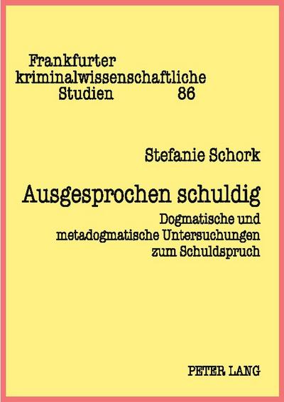Ausgesprochen schuldig