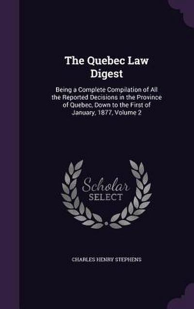 The Quebec Law Digest