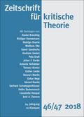 Zeitschrift für kritische Theorie / Zeitschrift fü