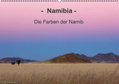 Namibia - Die Farben der Namib (Wandkalender immerwährend DIN A2 quer)