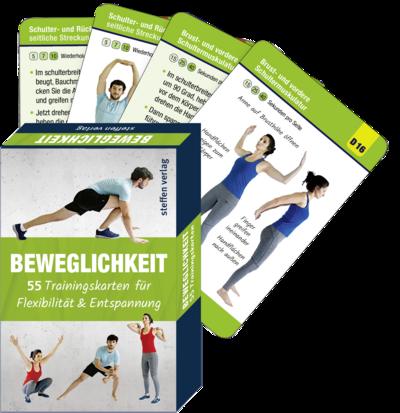 Beweglichkeit: 55 Trainingskarten für Flexibilität & Muskelentspannung (Trainingsreihe von Ronald Thomschke)