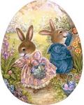 Ei-Puzzle ’Frohe Ostern’