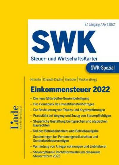 SWK-Spezial Einkommensteuer 2022