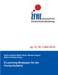 E-Learning-Strategien für die Hochschullehre