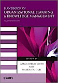 Handbook of Organizational Learning and Knowledge Management