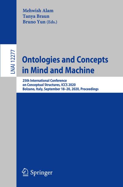 Ontologies and Concepts in Mind and Machine