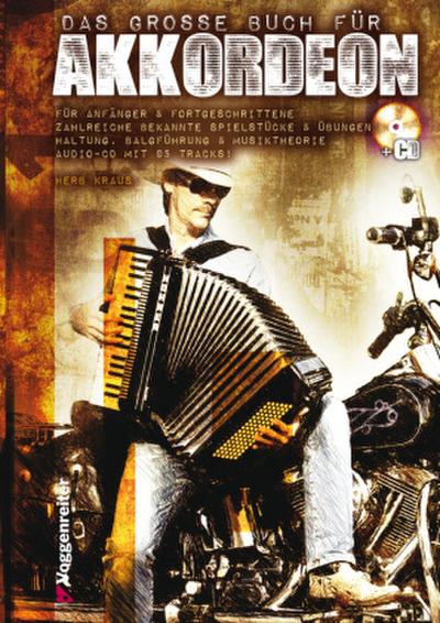 Das große Buch für Akkordeon, m. 1 Audio-CD
