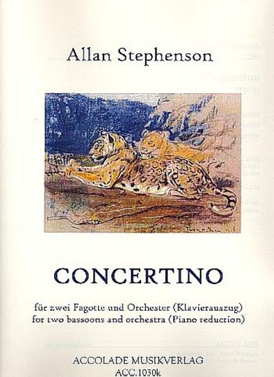 Concertino für 2 Fagotte und Orchester