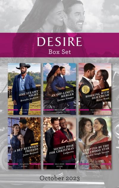 Desire Box Set Oct 2023/One Steamy Night/An Off-Limits Merger/Working with Her Crush/A Bet Between Friends/Secret Heir for Christmas/Tempted by the