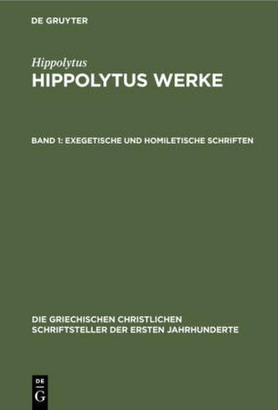 Exegetische und homiletische Schriften