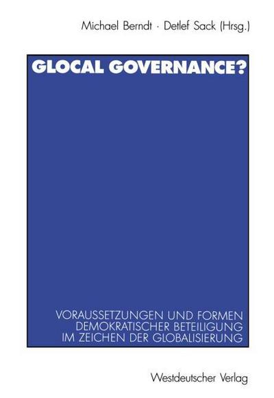 Glocal Governance?