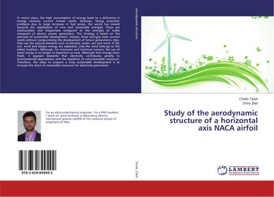 Study of the aerodynamic structure of a horizontal axis NACA airfoil