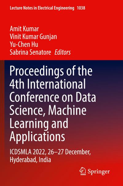 Proceedings of the 4th International Conference on Data Science, Machine Learning and Applications