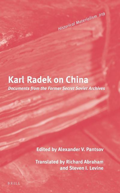 Karl Radek on China