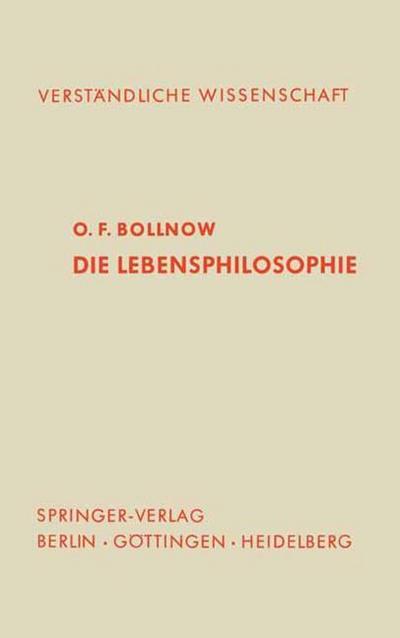 Die Lebensphilosophie
