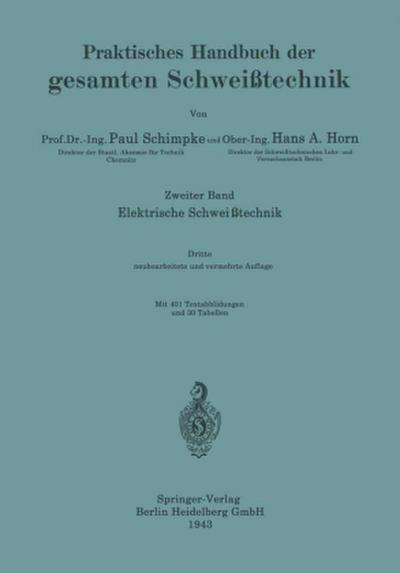 Elektrische Schweißtechnik